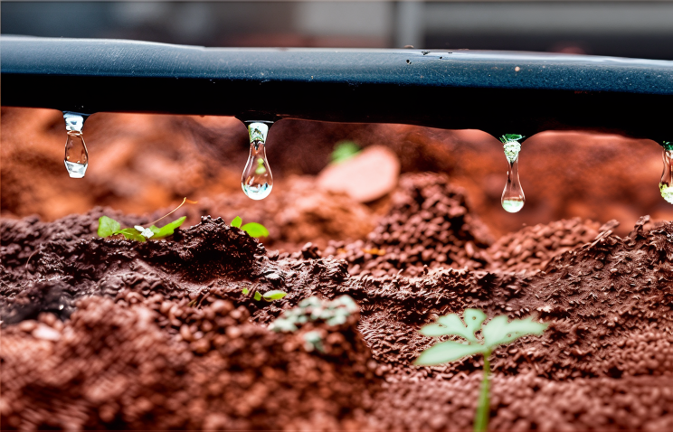 Tipo de riego localizado que consiste en suministrar el agua en forma de gotas